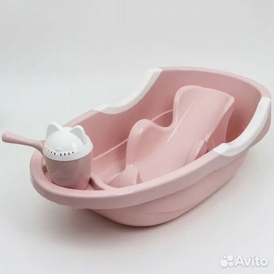 Ванночка для купания с горкой и ковшом