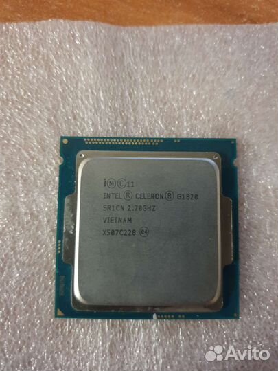 Процессоры lga 1150 intel celeron G1820 и i5 4460