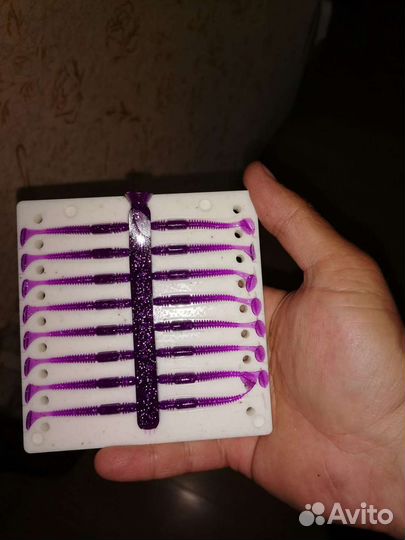 Силиконовые приманки для микроджига