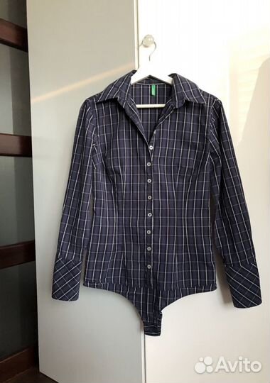 Боди рубашка Benetton 42-44