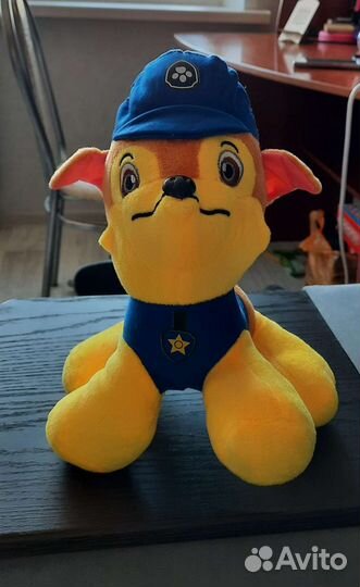 Мягкая игрушка - пёс Гонщик