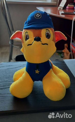 Мягкая игрушка - пёс Гонщик