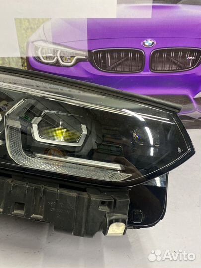 Bmw G01 Adaptive LED фара правая Хром