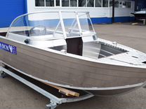 Новая лодка с увеличенными бортами Wyatboat 390DCM