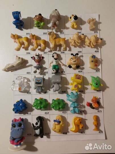 Игрушки из киндеров и не только - 3