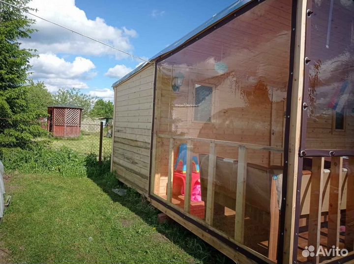 Мягкие окна для теплиц, террас, беседок