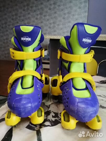 Детские ролики (р. 30-33) 4-ех колесные