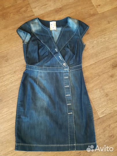 Джинсовое платье женское рр М