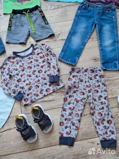 Вещи пакетом для мальчика 92