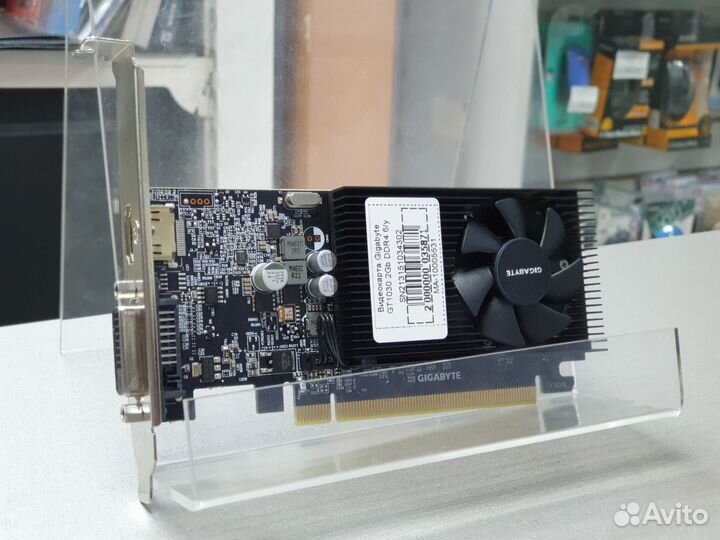 Видеокарта Gigabyte GT 1030 2Gb DDR4