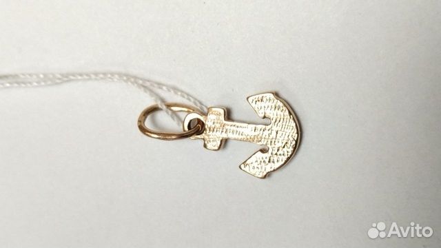 Подвеска с синтетическим камнем Золото