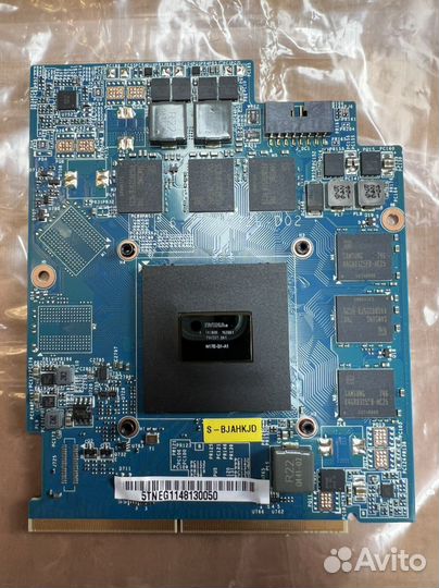 Видеокарта Nvidia GTX 1060 6GB N17E-G1-A1 MXM