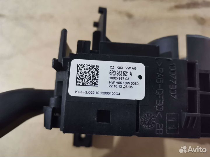 Подрулевой переключатель skoda fabia 2