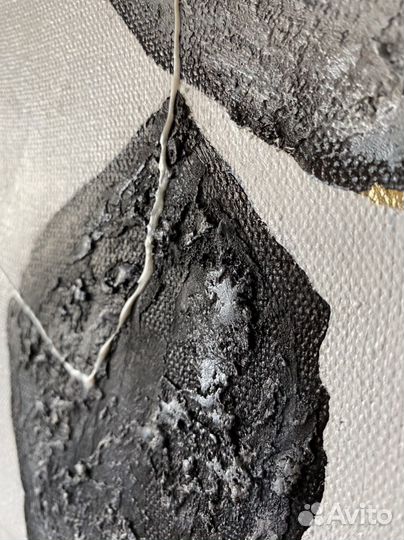 Картина «Камни» абстрактная