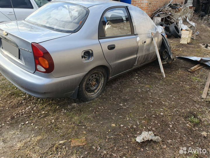 Chevrolet Lanos 1.5 МТ, 2006, битый, 313 000 км