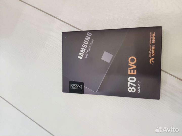 Ssd Samsung 870 evo 500gb