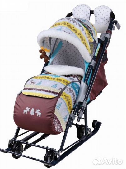 Коляска санки