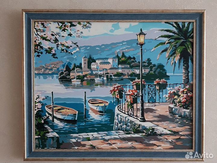 Готовая Картина стразами и по номерам