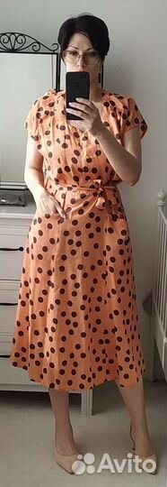 Женское винтажное платье СССР