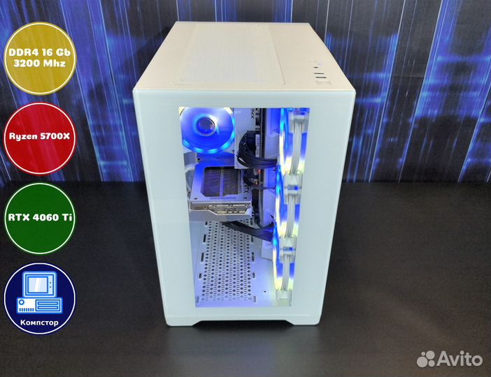 Системник игровой AMD5700X-RTX4060Ti-16DDR4-CQD392847651-A520