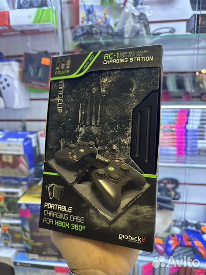 Зарядная станция для геймпадов XBox 360 Gioteck