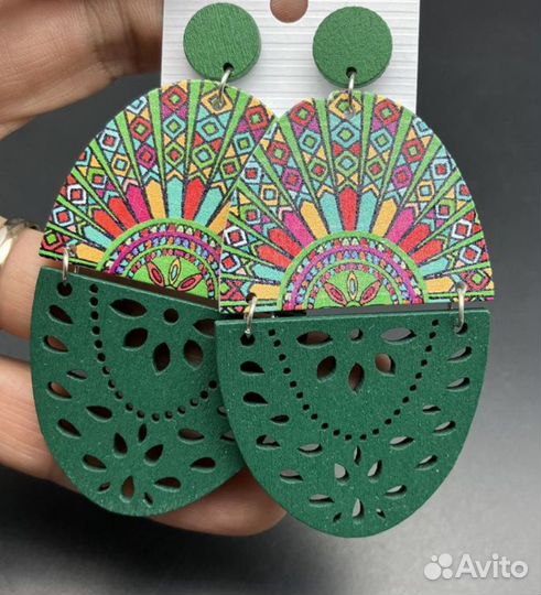 Серьги в стиле бохо