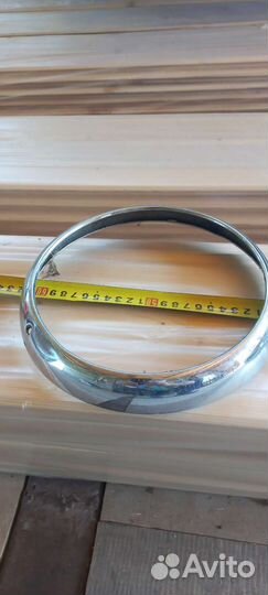 Хромированные накладки на фары