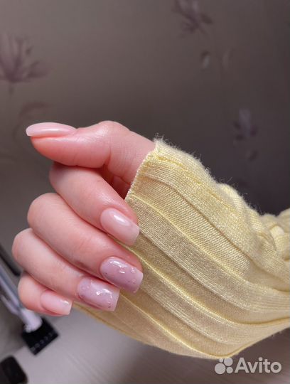 Маникюр, наращивание, френч