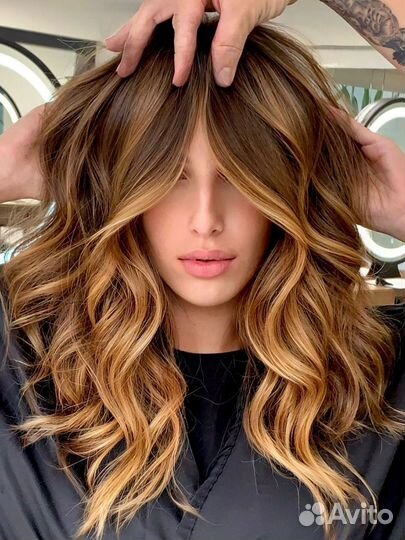 Нужны модели на сложное окрашивание волос