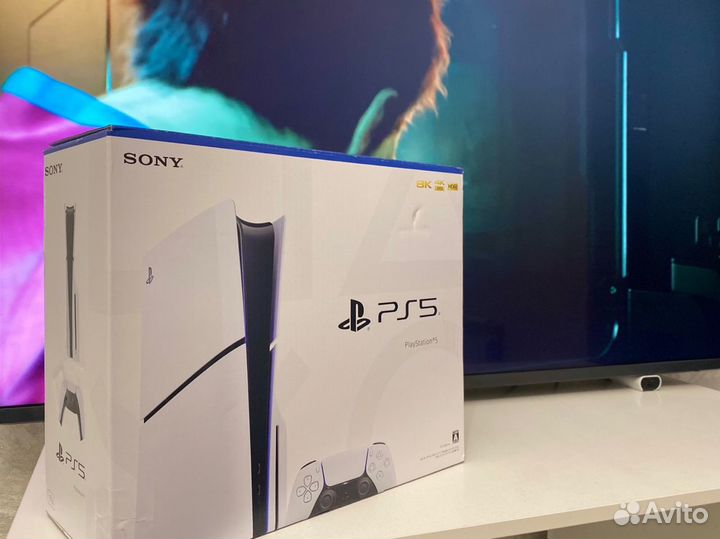 Sony PlayStation 5 slim, 90+ игр