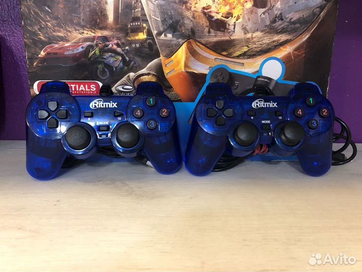 Геймпад Ritmix GD006 для Sony Ps3/PC