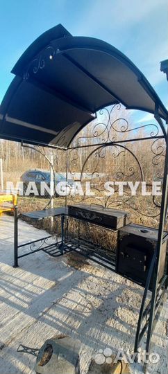 Беседка с мангалом