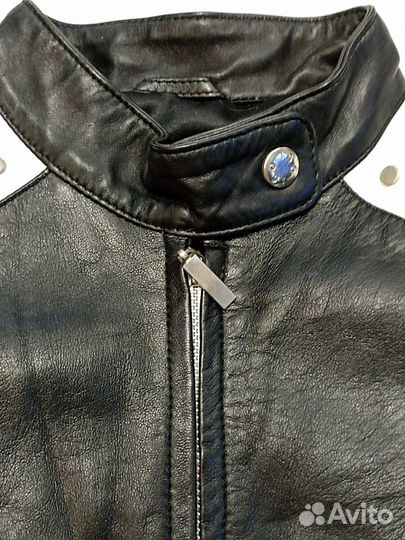 Мотокуртка кожаная женская, ISO Leather, XS
