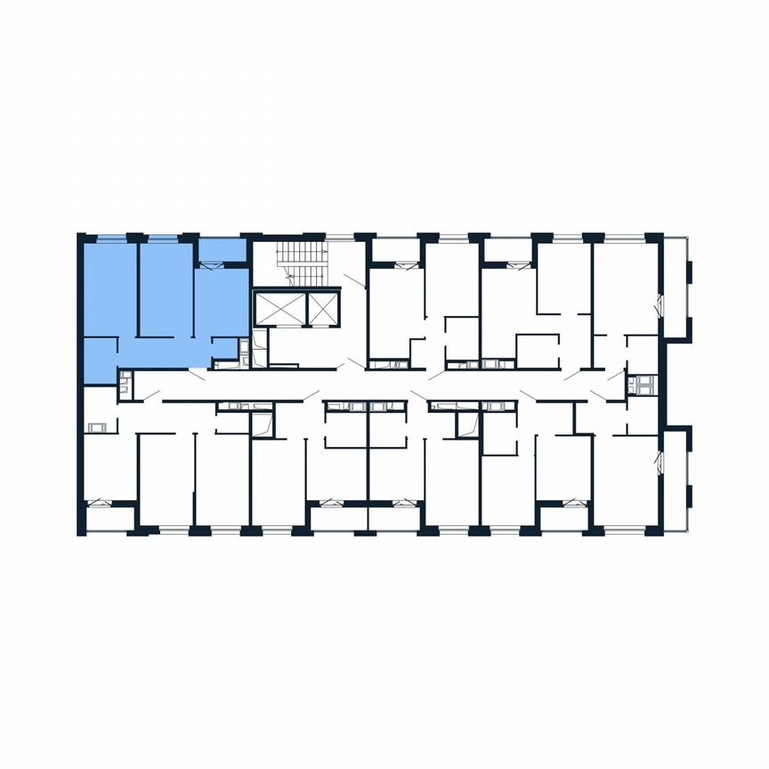 2-к. квартира, 55,7 м², 3/12 эт.