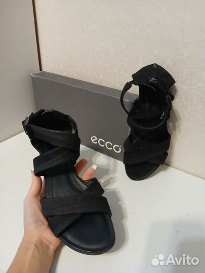 Сандалии Ecco 37, замша, кожа