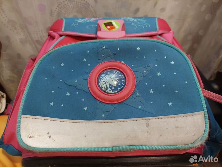 Портфель (рюкзак) Derdiedas с аксессуарами