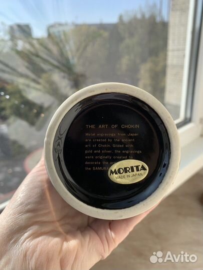 Ваза Chokin ART Япония фарфор