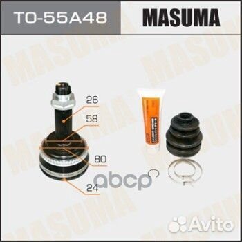 TO-55A48 шрус наружный к-кт Honda Accord 2.0-2