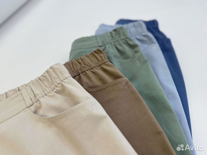 Брюки на высокой посадке