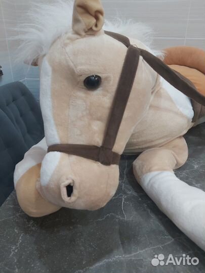 Большая мягкая игрушка,лошадь 120 см