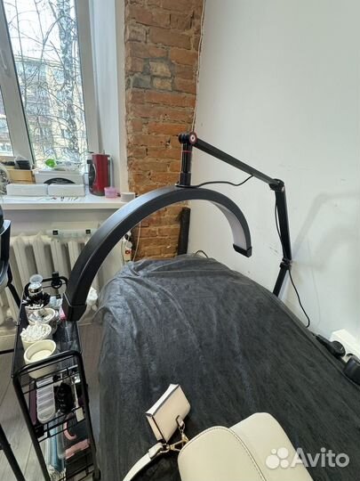 Лампа луна бестеневая для наращивания ресниц