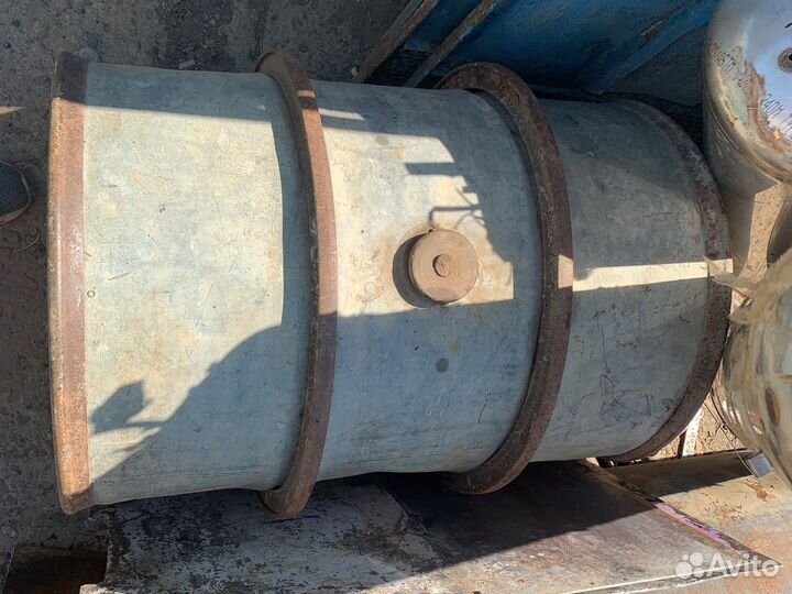 Бочка немецкая железная