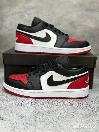 Nike Air Jordan 1 Low Bred Toe 2.0