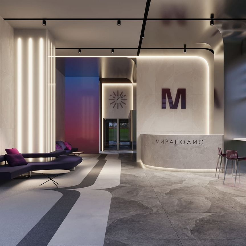 1-к. апартаменты, 36,1 м², 14/33 эт.