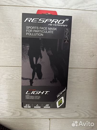 Респиратор (аллергомаска) Respro ultralight XL