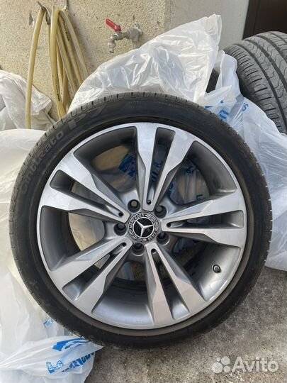 Колеса r18 cinturato p7 runflat от MB w205