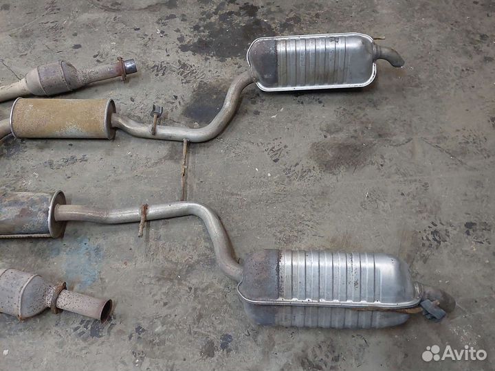 Глушитель Mercedes Benz W220 S Class long