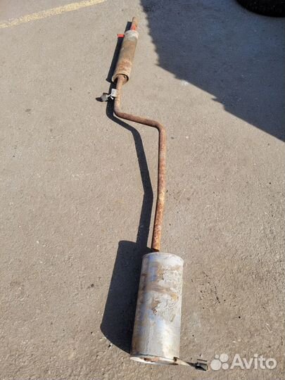 Глушитель на Nissan Almera G15