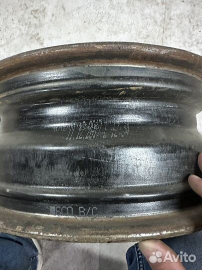 Диск wv polo skoda rapid 15