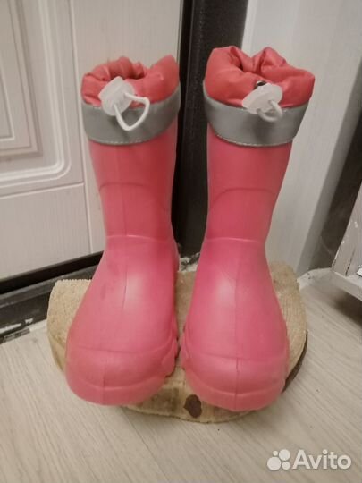 Детские резиновые сапоги 33 размер